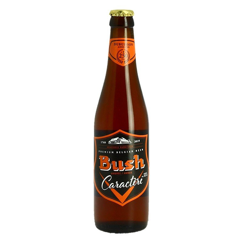 BUSH Caractere Ambr e Belgian Beer 33cl from Dubuisson brewery