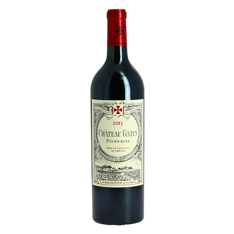 GAZIN POMEROL 2013 Grand Cru Red Bordeaux Wine