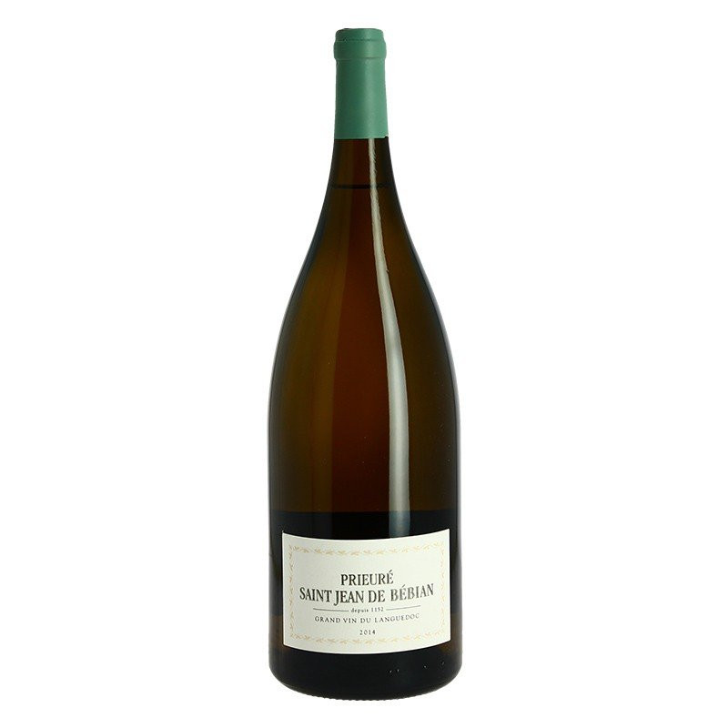 PRIEURE de ST JEAN de BEBIAN White Coteaux du Languedoc wine in MAGNUM