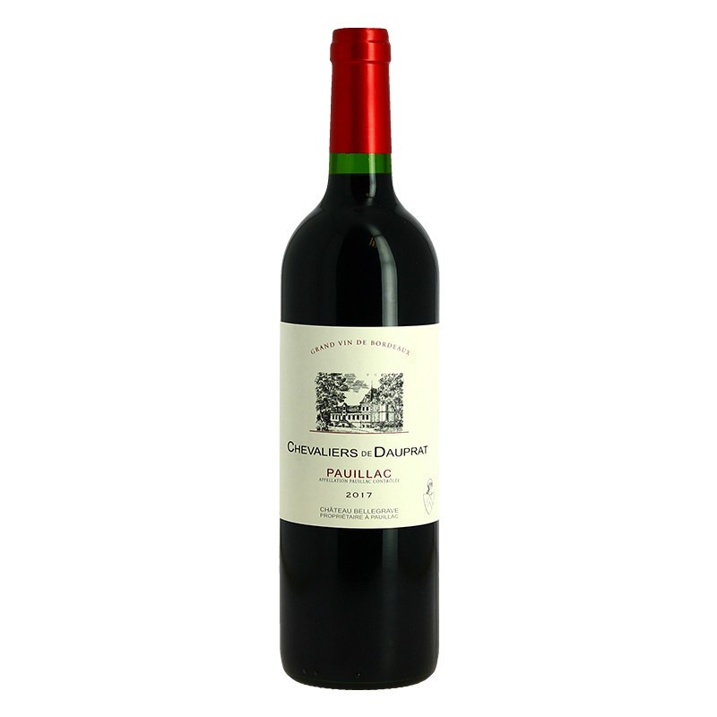 Buy red wine Château de Bellegrave Chevaliers de Dauprat 2017 Pauillac