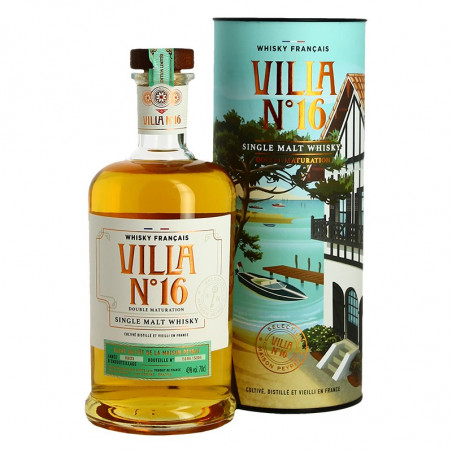 VILLA N ° 16 French whiskey aged in Pineau des Charentes and Cognac Peyrat barrels 70 cl