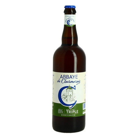 ABBAYE DE CLAIRMARAIS TRIPLE BEER 75CL