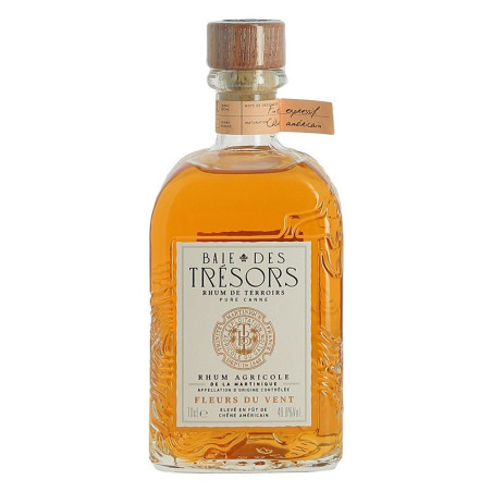 BAIE DES TRESORS FLEURS DU VENT RHUM 70CL