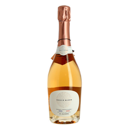 FRENCH BLOOM Organic Sparkling Rosé Without Alcohol 75 cl