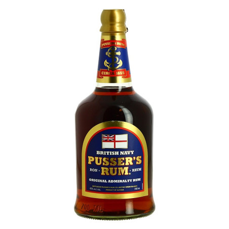 RHUM PUSSER NAVY 70CL 40°