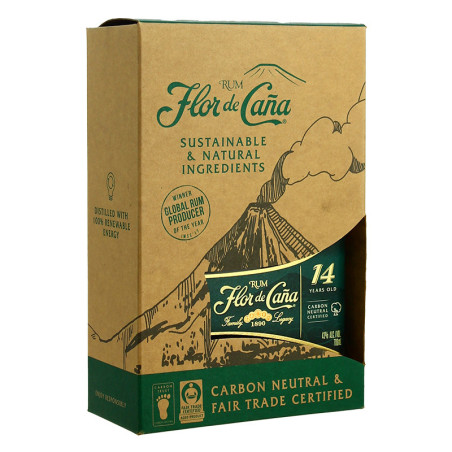 FLOR de CANA 14 Years Rum from Nicaragua 70 cl