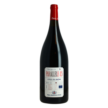 Parallele 45 Organic Red Côtes du Rhone wine by Paul Jaboulet Ainé Magnum