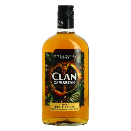 CLAN CARIBBEAN Spirit Drink based on Caribbean Rum 70 cl