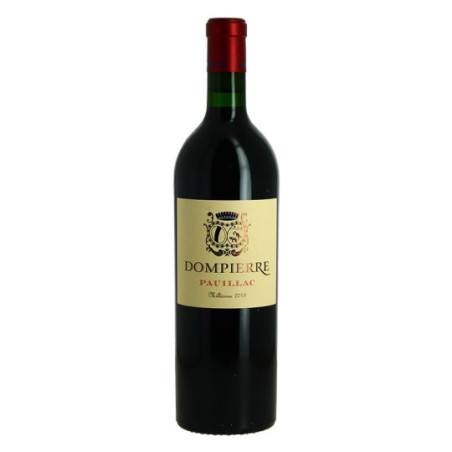 Red Wine DOMPIERRE PAUILLAC 2018 75 cl