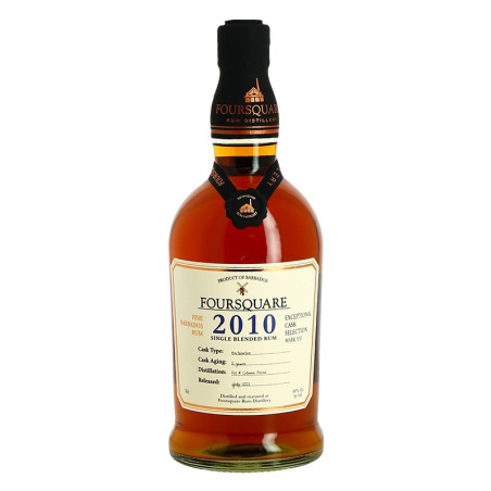 FOURSQUARE Rum 12 years 2010 Barbados Rum 70 cl