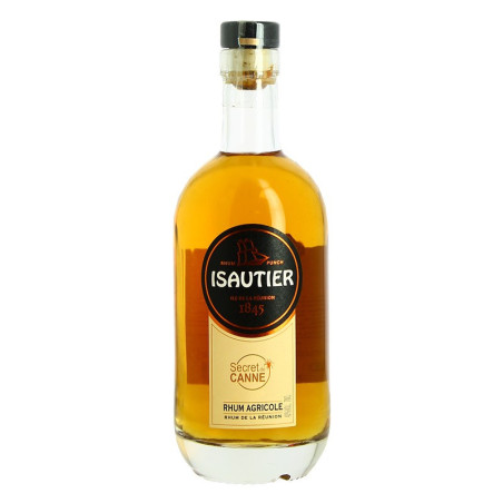 ISAUTIER Amber Agricultural RUM SECRET DE CANNE 70CL