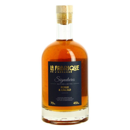 Rhum Arrangé "Signature" Pear Cocoa LA FABRIQUE 70CL 45°