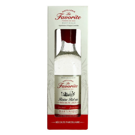 LA FAVORITE RIVIERE BEL AIR White Rum 2021 70cl 53°