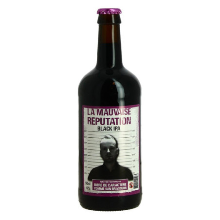 La MAUVAISE REPUTATION Black IPA Beer 50 cl