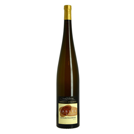 Magnum GEWURZTRAMINER 2018 Sables et Galets by les Caves de TURCKHEIM