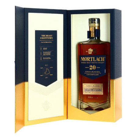 Whisky MORTLACH 20 Years Old Cowie's Blue Seal 70 cl