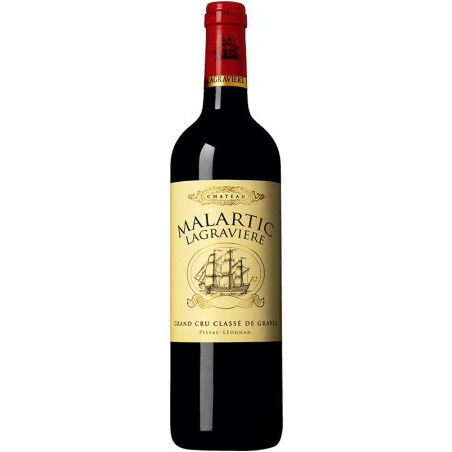 Château MALARTIC LAGRAVIERE Rouge 2019 Pessac Léognan Grand Cru Classé de Graves 75 cl