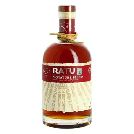 ATU Signature Blend 8 years Fijian amber rum liqueur 70 cl