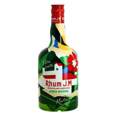 RHUM JM Jardin Macouba White Agricultural Rum from Martinique 70 cl 53.4°