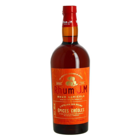 RHUM JM Creole Spices 70 cl Agricultural Rum