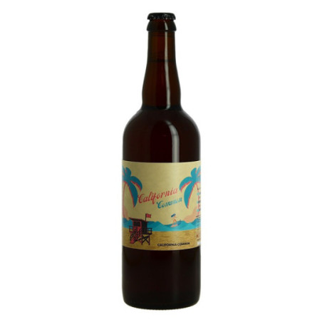 Amber beer RABELLE CALIFORNIA COMMON 75 cl