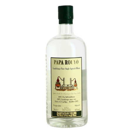 PAPA ROUYO by HABITATION VELIER Pure Single Agricole Guadeloupe Rum 70 cl