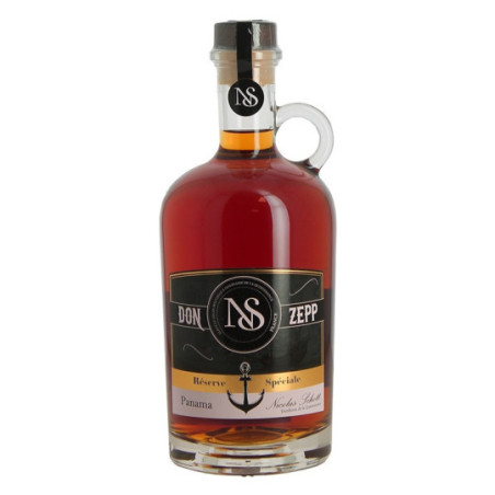 DON ZEPP NS PANAMA Amber Rum 70 cl Bourbon and Mirabelle cask finish