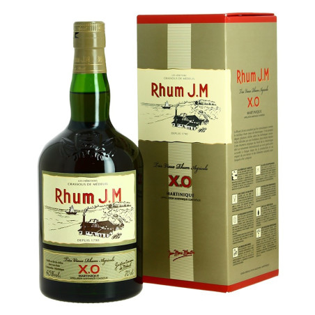 Rhum JM XO 70 cl Agricole Rum from Martinique