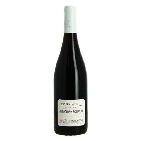 Joseph Mellot Saint Nicolas de BOURGUEIL 2021 Le MOULINGENET 75 cl