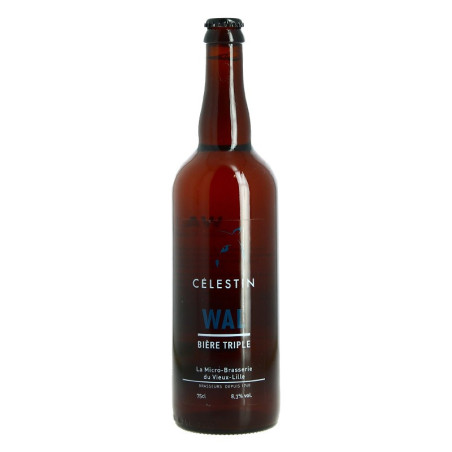 CELESTIN WAL Organic Triple Beer 75 cl