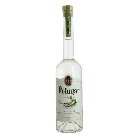 Vodka POLUGAR N°5 HORSERADISH (Raifort) 50 cl