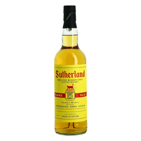 SUTHERLAND Highland Blended Malt Whisky 5 Years Old by THOMPSON Brothers 70 cl