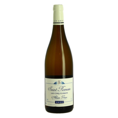 Saint ROMAIN White 2022 les Cinq Climats by Alain GRAS 75 cl