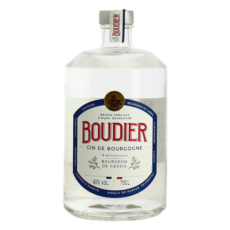 BOUDIER BURGUNDY GIN with BLACKCURRANT BUD 70 cl 40°