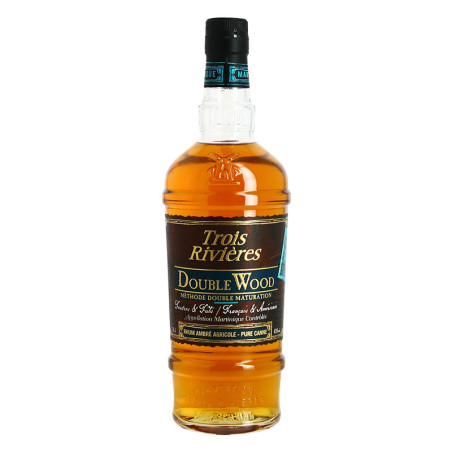 Rum TROIS RIVIERES Double Wood Amber Rum from Martinique 70 cl