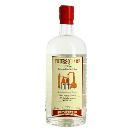 Habitation VELIER White Rum FOURSQUARE LFT White High Esters 70 cl