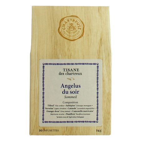 HERBAL TEAS from the Chartreux Fathers ANGELUS in the EVENING 20 teabags promotes sleep