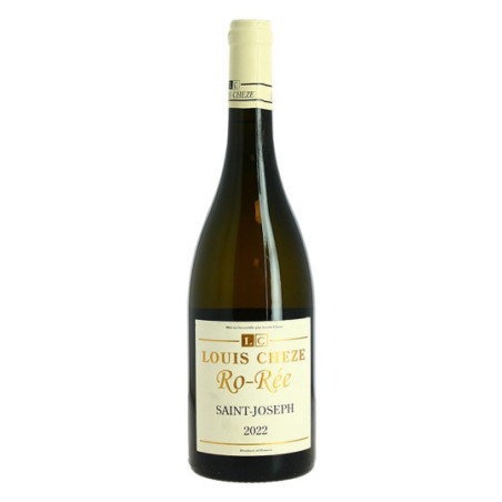 ST JOSEPH BLANC RO REE Domaine Louis Chèze 2022