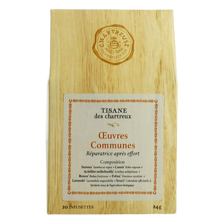 Oeuvres Communes Post-Exercise Repair Herbal Tea 24g