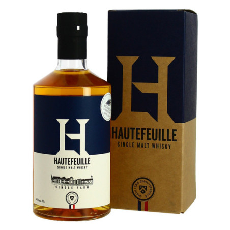 Whisky HAUTEFEUILLE Single Malt Unpeated 70 cl