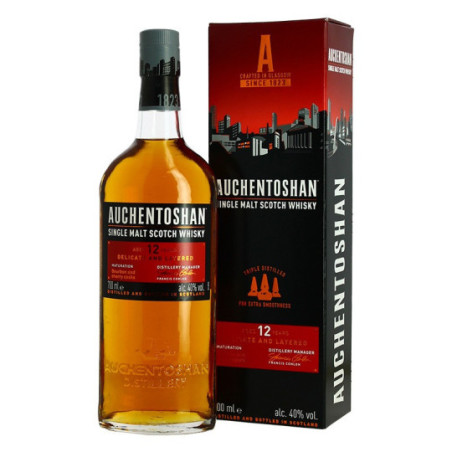 WHISKY AUCHANTOSHAN 12 ANS