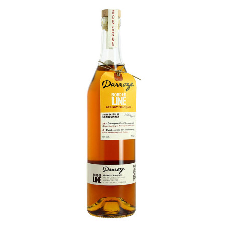 Maison DARROZE BORDERLINE French brandy aged in Chardonnay barrels 70 cl