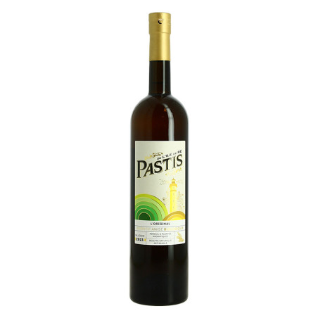 PASTIS from the ILE de RE 70 cl Organic Pastis