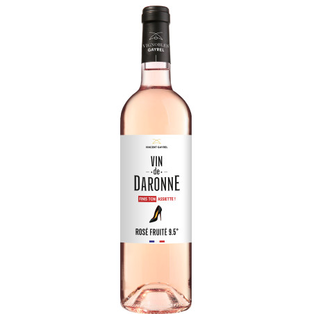 DARONNE WINE Rosé Fruity 75 cl 9.5°