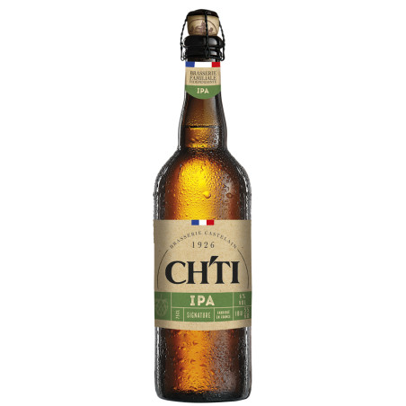 Blonde IPA CH'TI Beer 75 cl by Castelain Brewery