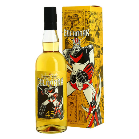 Japanese Whisky GOLDORAK Unpeated Version by HINITORI 70 cl 45°