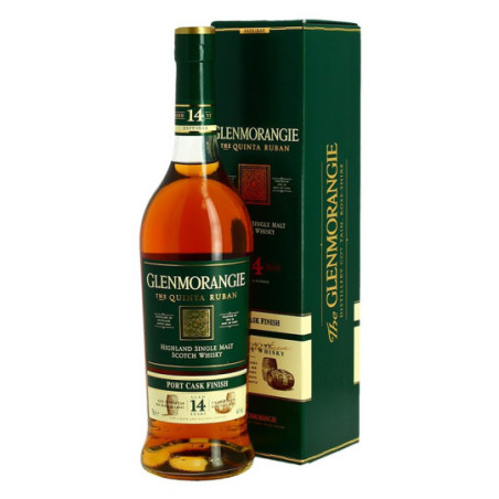 GLENMORANGIE 14 years old Quinta Ruban Port Cask Finish Highland Whiskey