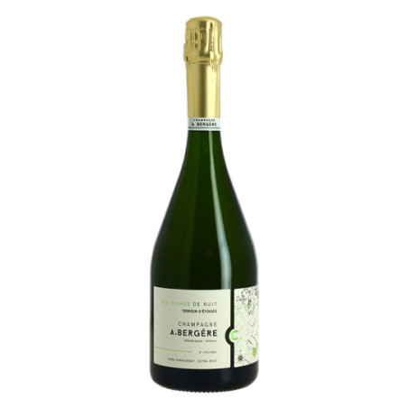 Champagne A.BERGERE EXTRA BRUT Cuvée Parcellaire VIGNE de NUITS 2017 75 cl