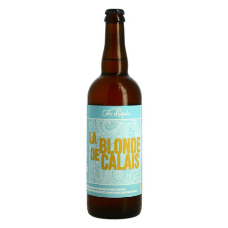 Craft Beer LA BLONDE DE CALAIS Côte d'Opale 75 cl