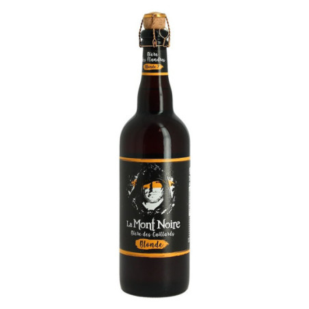 La Mont Noire Lager Beer from French Flanders 75 cl